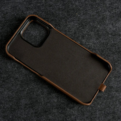 【本革シリーズ】名入れカスタム ロングストラップ付き レザー スマホケース｜ iPhoneケース #241011