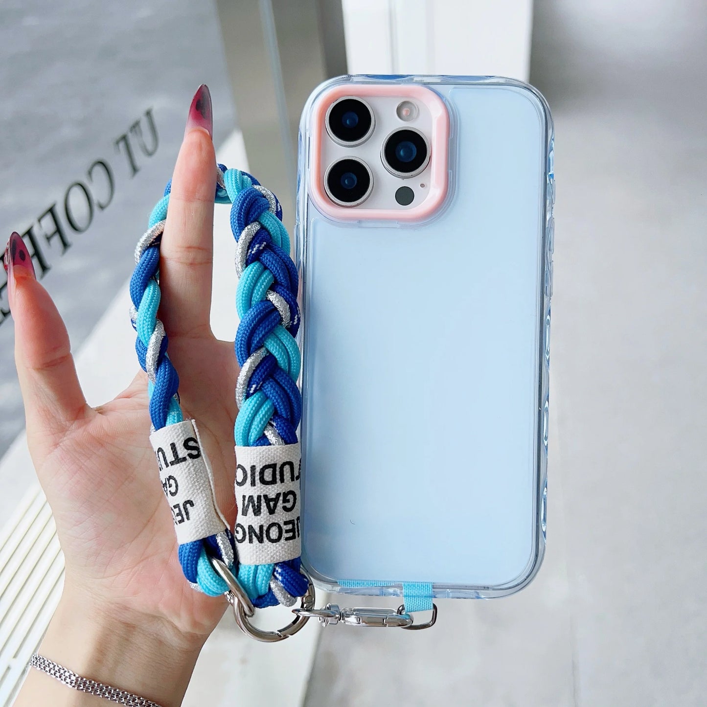 【トーンミックスストラップ】カラーロープ ハンドストラップ