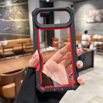 【クリアシリーズ】耐衝撃 TPUバンパー付き 透明スマホケース｜iPhone対応 #251103