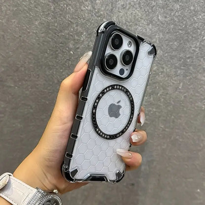 耐衝撃 タフデザイン iPhoneケース｜マグネット内蔵・全面保護 #231230