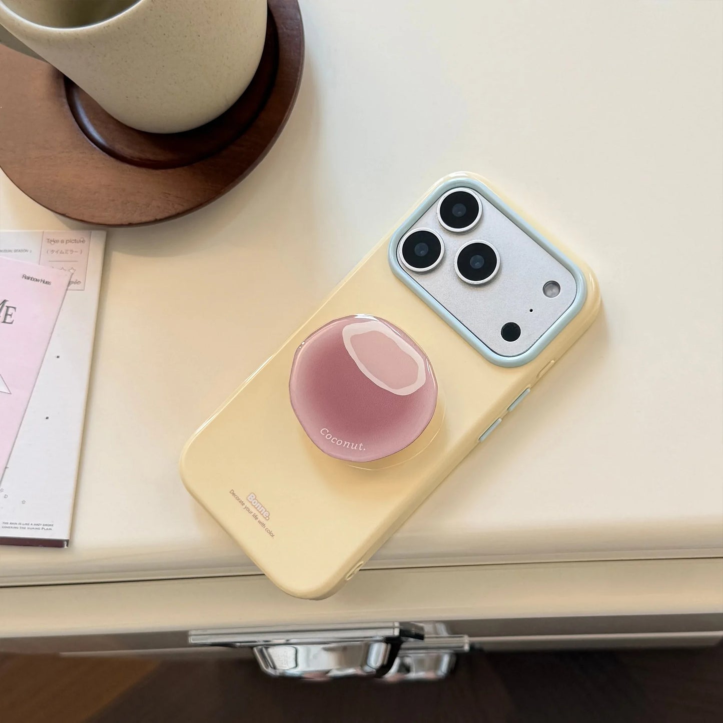 フルーツグリップ キャンディカラー iPhoneケース｜淡色パステル・ゆめかわ #260039