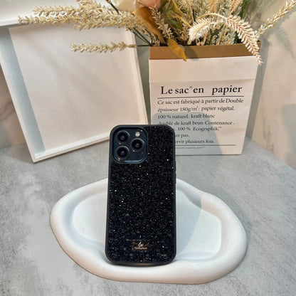 【キラキラビジューシリーズ】フルラインストーン グリッター スマホケース｜iPhone対応 #260118