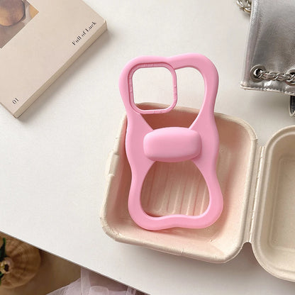 【ビッグリボンで存在感抜群】ぷっくり立体リボンケース｜iPhone対応 #250502