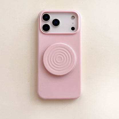 【スタンド付きシリーズ】くすみカラー シンプル無地 マット調スマホケース｜iPhone対応 #251031