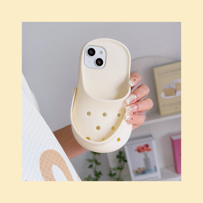 【クロッグサンダルデザイン】ユニークシューズ型 スマホケース ｜iPhone対応 #250721