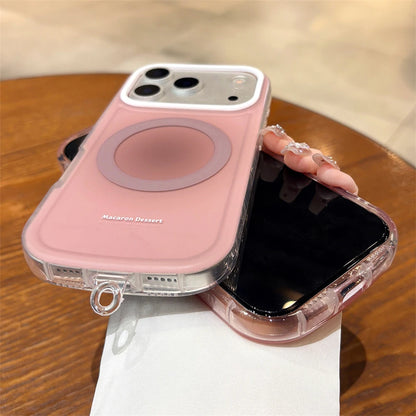 ネオンカラー ストラップ付き Magnet内蔵 スマホケース｜iPhone対応 #260526