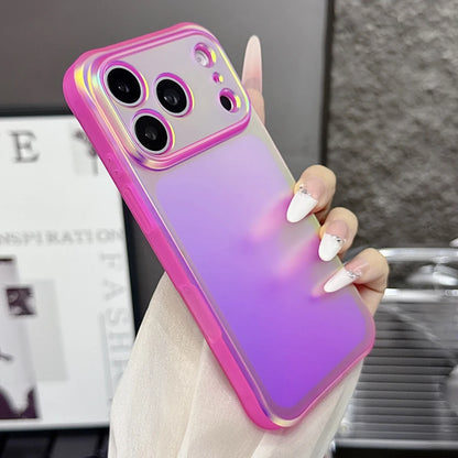 【グラデーションクリア】iPhoneケース (全6色) オーロラ・スタイル PCA #261215