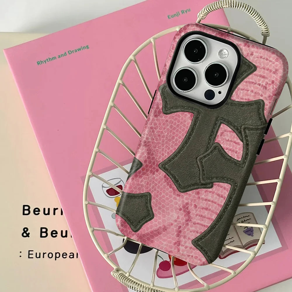 【クロスコレクション】十字架 クロスプリント スマホケース｜iPhone対応 #240726