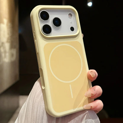 ネオンカラー MagSnet内蔵 マットバイカラー iPhoneケース｜耐衝撃・カラーフレーム #260521