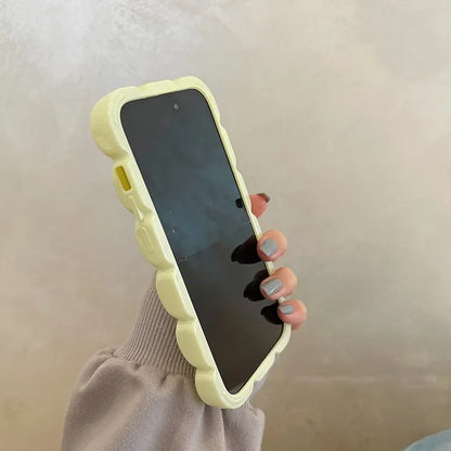 【ぽこぽこブロック】ぷっくりバブルスマホケース｜iPhone対応 #250702