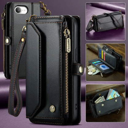 【ブックスタイル 】ショルダー付き 財布一体型手帳タイプ ストラップ付き iPhoneケース #240208