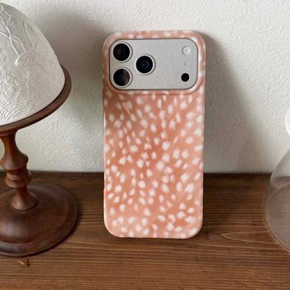 【ピンクバンビ】Banbi 鹿柄 チャーム付き スマホケース｜iPhone対応 #240614