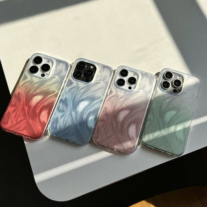 ニュアンス ウェーブ ブラシ グラデーション iPhoneケース #260221