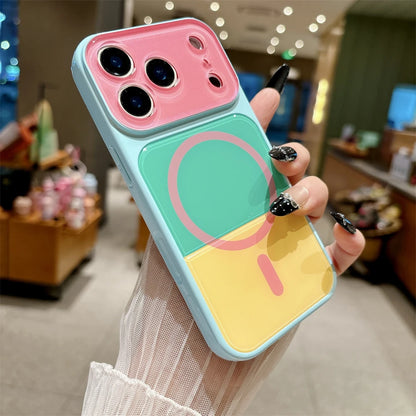 マグネット内蔵 カラフルiPhoneケース (全8色) ビビッド・プレイフル  #261239