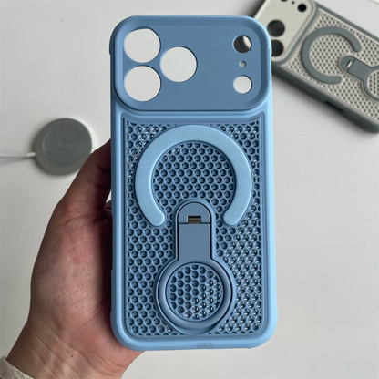 折りたたみリングスタンド付き iPhoneケース (全5色) スマート・モビリティ PCA #261226