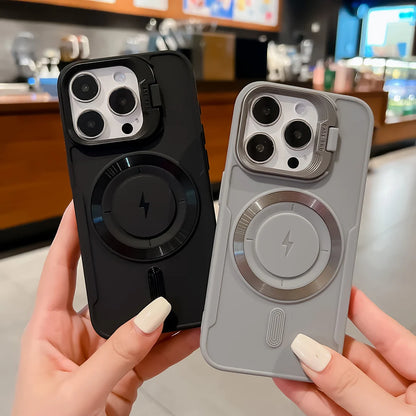 【Magnet内蔵】耐衝撃 スタンド付き シリコン スマホケース おしゃれカラー TPU＋PC ハイブリッドリング付きカバー #250404