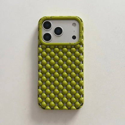 【ぽこぽこバブルポップ】立体3D バブル クッションケース｜iPhone対応 #240923