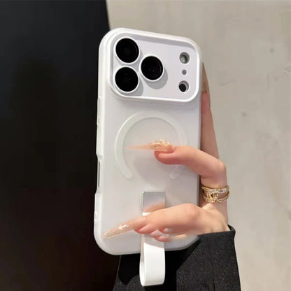 【Magnet内蔵】 パステルリング ストラップ付きスマホケース｜iPhone対応 #250227