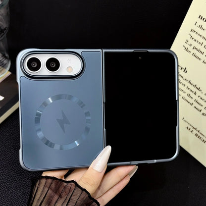 iPhone Duo メタリックリング 稲妻 マグネット内蔵ケース (全4色) モード・シック #261202