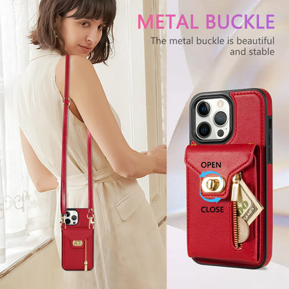 【カード収納シリーズ】多機能ウォレット型 レザー調 大容量カード収納付きスマホケース｜iPhone対応 #251125