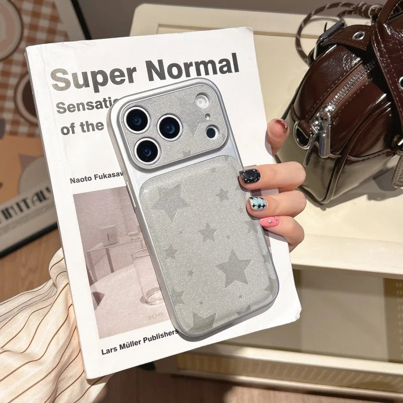 スターモチーフ iPhoneケース｜星柄デザイン・シンプルスタイル #240603