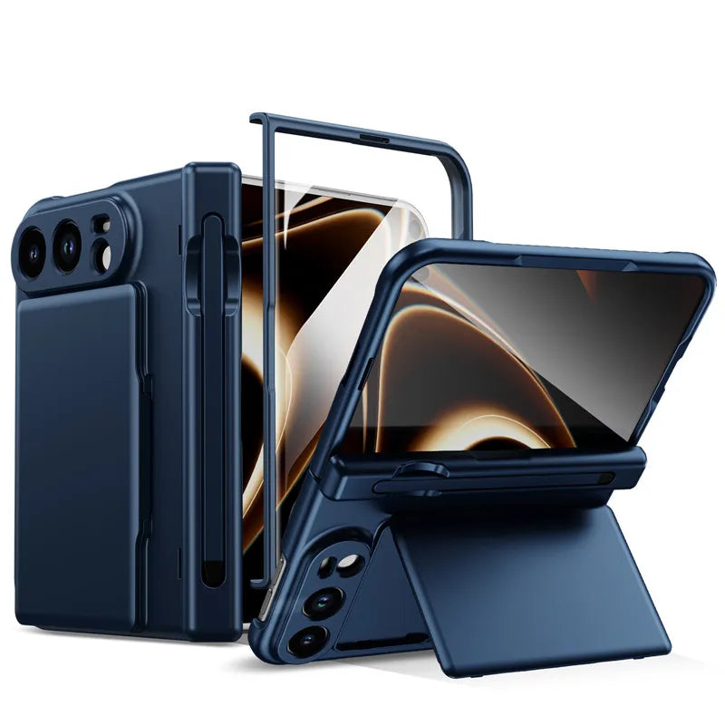 iPhone Duo カード収納 スタンド付き iPhoneケース｜シンプル・マットカラー #261246　
