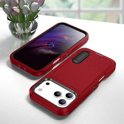スタンド付き 耐衝撃 iPhoneケース｜折りたたみキックスタンド ネオンバイカラー #240109