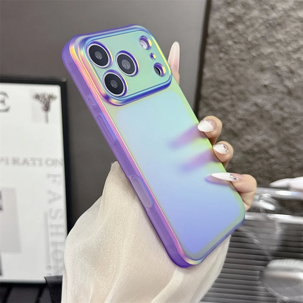 【グラデーションクリア】iPhoneケース (全6色) オーロラ・スタイル PCA #261215