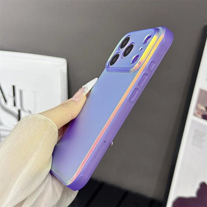 【グラデーションクリア】iPhoneケース (全6色) オーロラ・スタイル PCA #261215