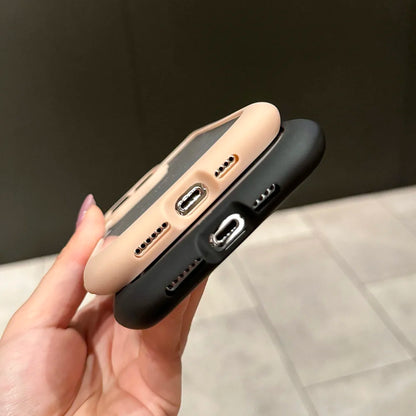 【アニマルシリーズ】肉球デザイン付き ストラップ付き可愛いスマホケース｜iPhone対応 #250923