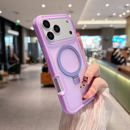 半透明 マグネット内蔵 iPhoneケース (全12色) トレンディ・アクティブ #261195
