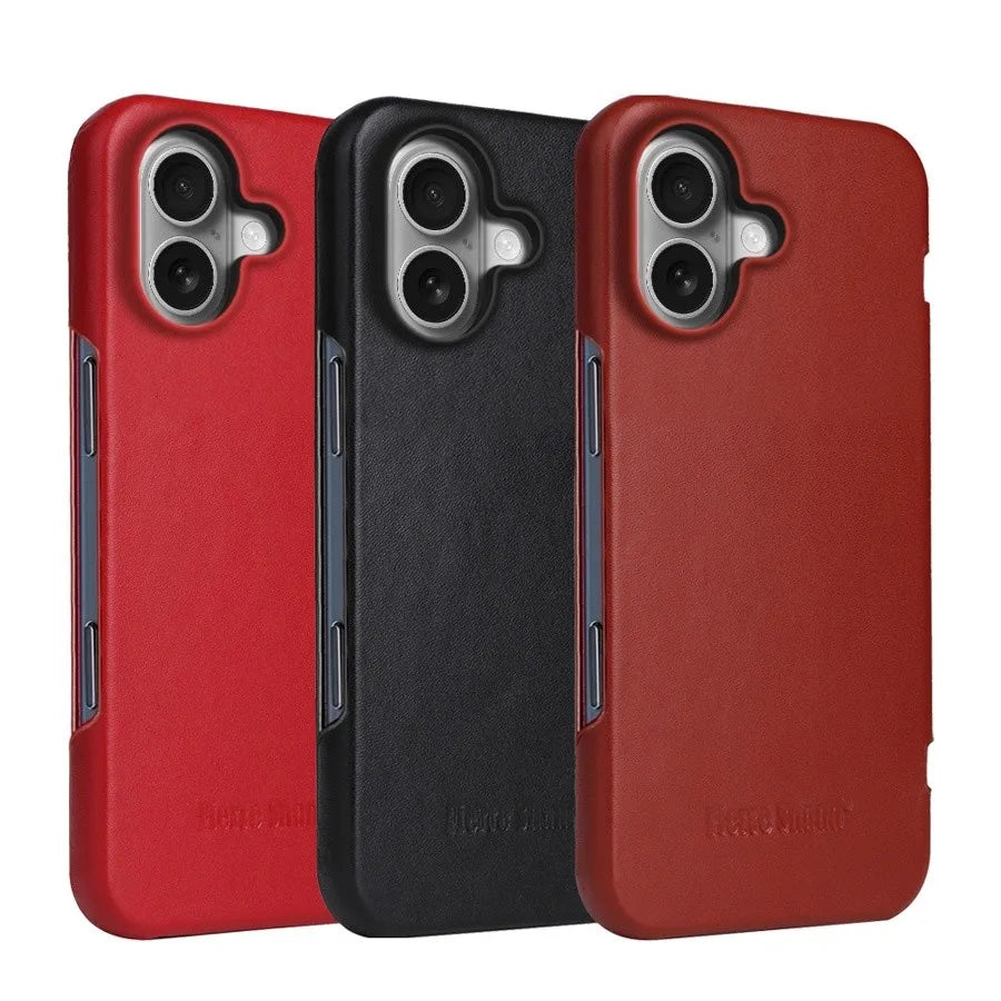 【ブックスタイル】シンプルレザー 手帳型 iPhoneケース #240209