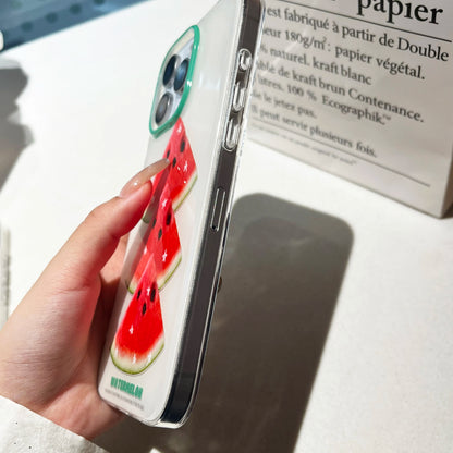 【スターウォーターメロン】すいかスライス ケース｜iPhone対応 #250720