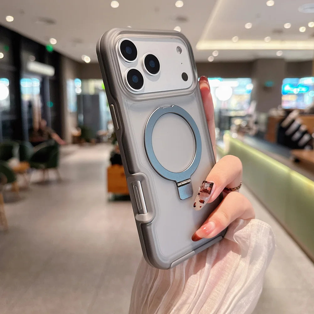 半透明 マグネット内蔵 iPhoneケース (全12色) トレンディ・アクティブ #261195