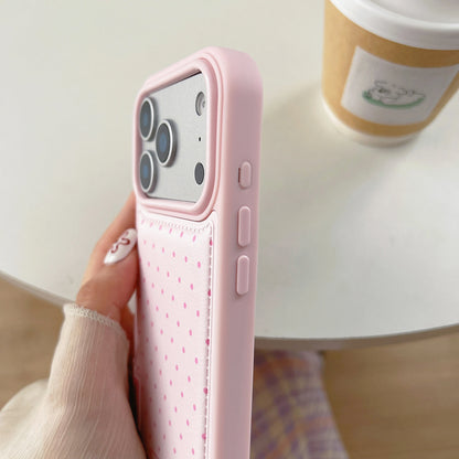 【韓国風 プチドット】水玉 パステルスマホケース｜iPhone対応 #240929