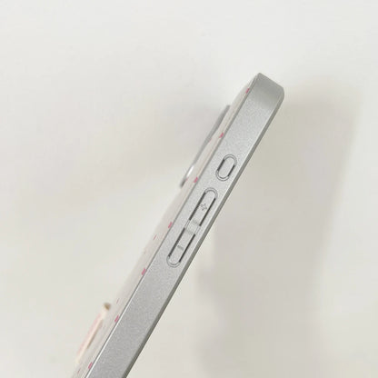 【ウェーブキルティング】ドットステッチ×クッション スマホケース｜iPhone対応 #241220