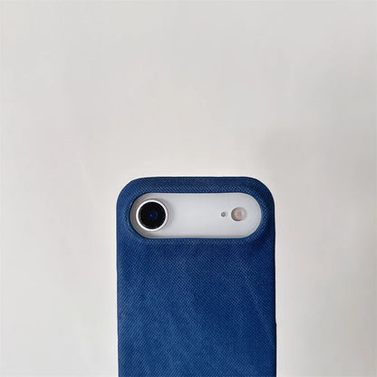 【デニムシリーズ】布素材デザイン カジュアルおしゃれ スマホケース｜iPhone対応 #251113