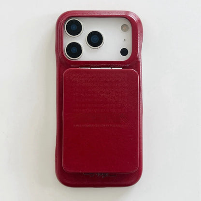 【フリップミラー】コンパクトミラー 鏡付き 多機能  スマホケース｜iPhone対応 #241019