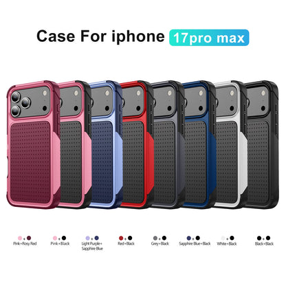 グリップデザイン 耐衝撃 iPhoneケース｜滑り止めバックパネル #240107