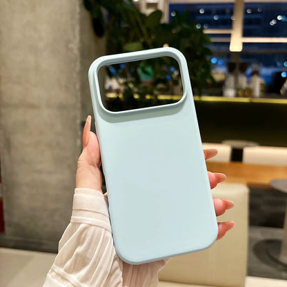 【シンプルシリーズ】マット質感 カラフル無地 スマホケース｜iPhone対応 #251029