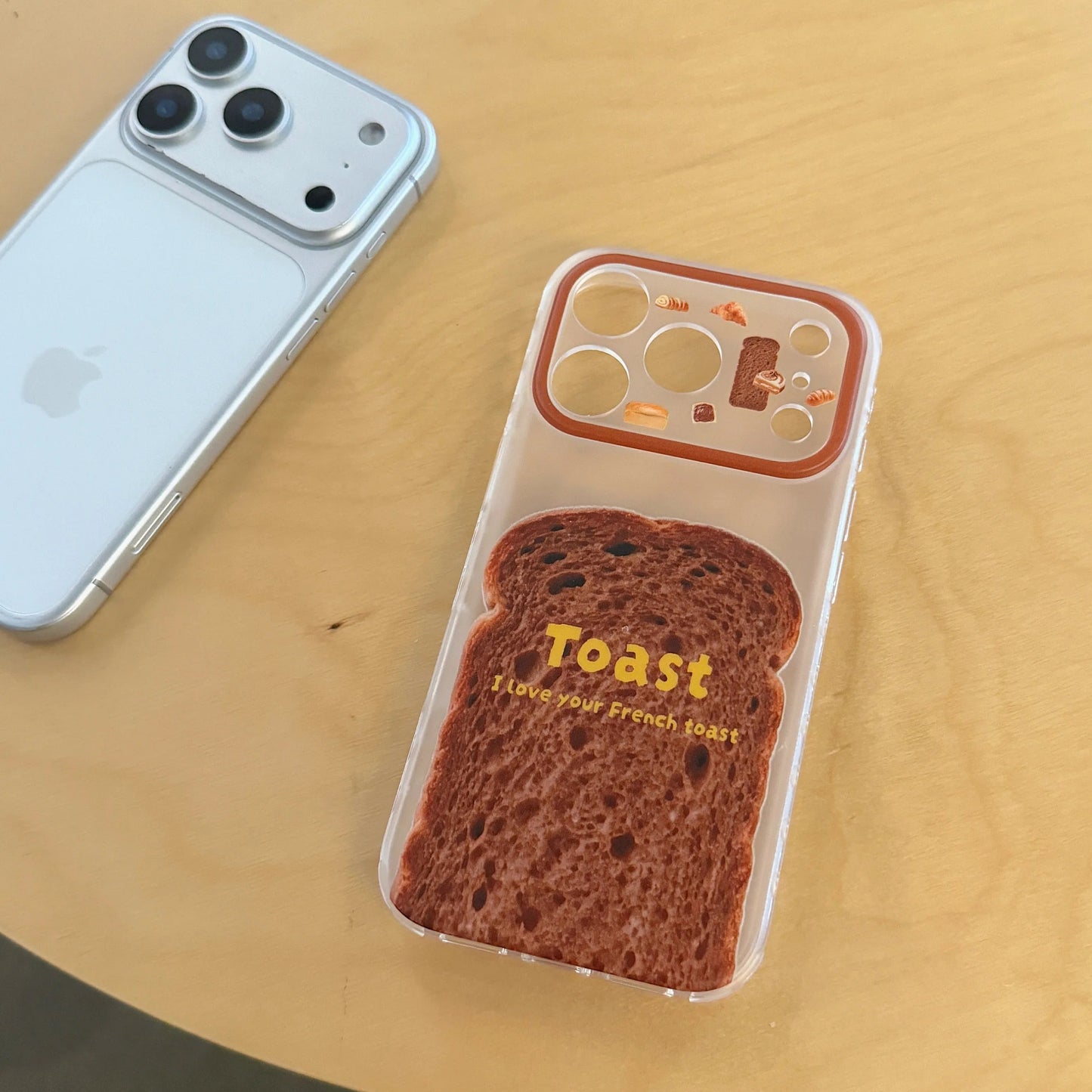 チョコ トースト ほくほくのパン iPhoneケース｜フレンチ風 #261014