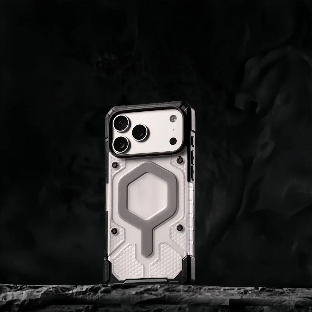 マグネット内蔵 メカニカルデザイン iPhoneケース (全5色) メカニック・アクセント #261221