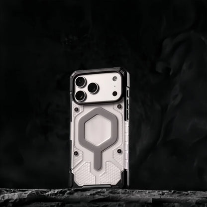 マグネット内蔵 メカニカルデザイン iPhoneケース (全5色) メカニック・アクセント #261221
