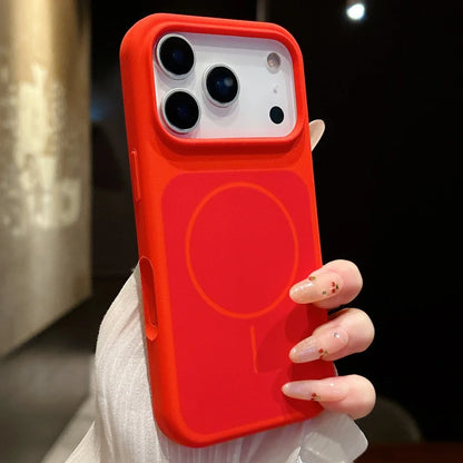 ネオンカラー MagSnet内蔵 マットバイカラー iPhoneケース｜耐衝撃・カラーフレーム #260521