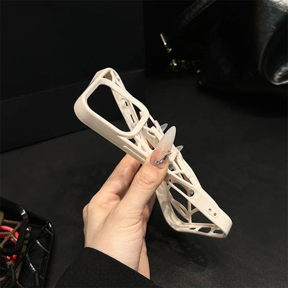 蜘蛛 スパイダーデザイン 立体フレーム iPhoneケース｜クモモチーフ デザインケース #240117