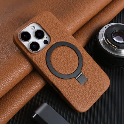 【本革シリーズ】折りたたみ スタンドリング付き レザースマホケース｜iPhone対応 #241013