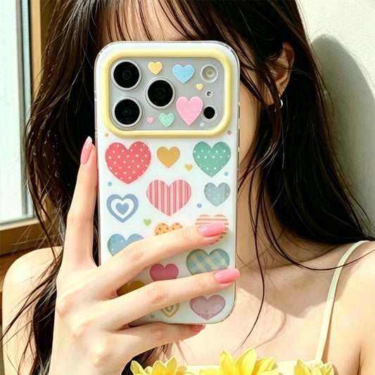 ハートグラデーション  iPhoneケース｜かわいい・シンプル #261007
