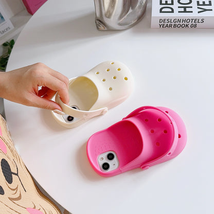 【クロッグサンダルデザイン】ユニークシューズ型 スマホケース ｜iPhone対応 #250721