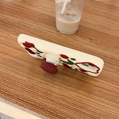 【フルーツシリーズ】立体さくらんぼデザイン Cherry かわいい3Dスマホケース｜iPhone対応 #250928