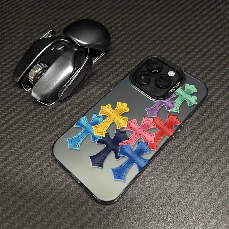 カラフルクロス パッチワークデザイン｜iPhone対応 #260123